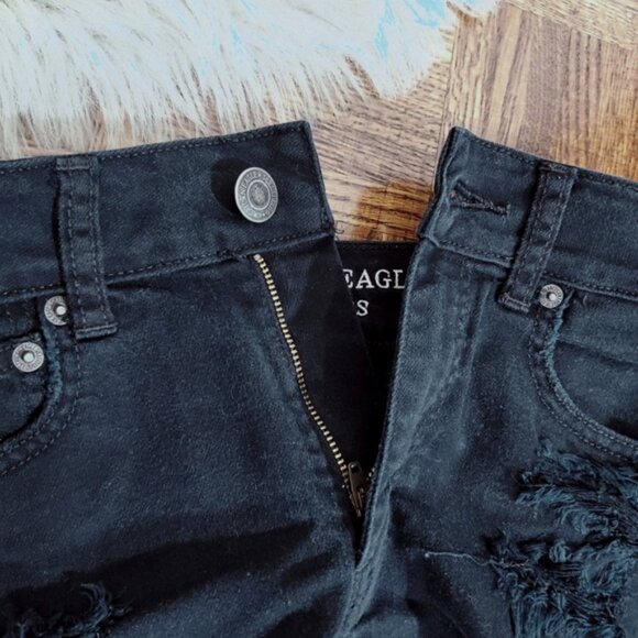 AEO- Hi-Rise Festival Fringe Shorts-Rare- NWT - Picture 5 of 10